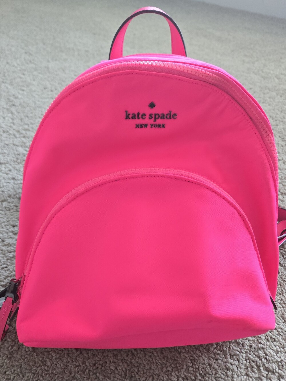 Kate Spade New York Neon Pink Nylon Mini Backpack | Bright Pink | Sold Out Color